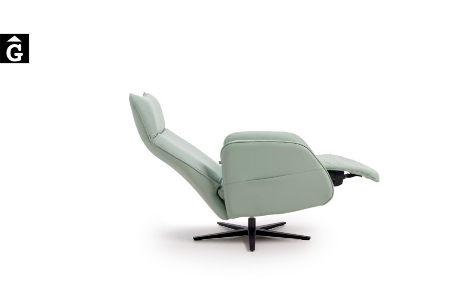 Butaca relax Bora estirada | Reys Ordoñez Sofas disseny i qualitat alta by mobles Gifreu