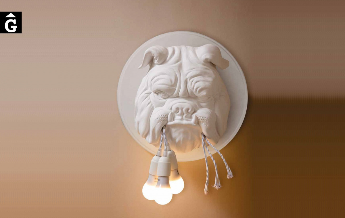Làmpada Aplic Amsterdam Bulldog Blanc Amsterdam Karman by mobles Gifreu