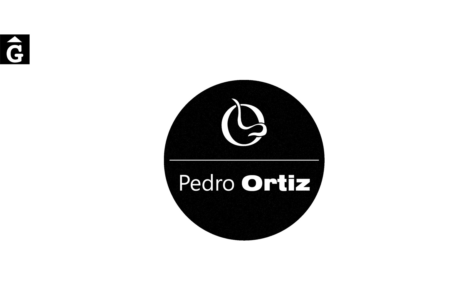 Pedro Ortiz logo marca mobles Gifreu