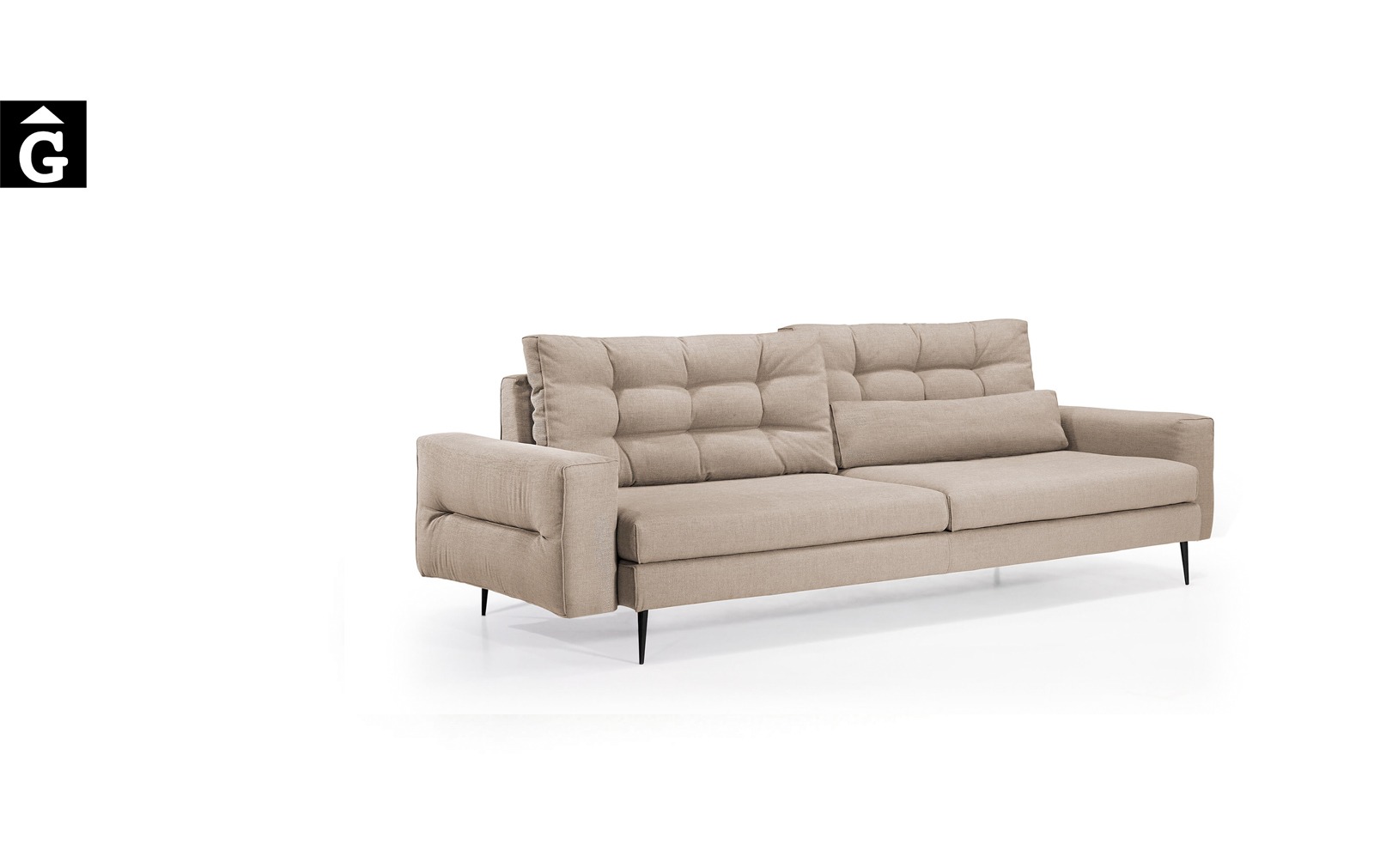 Sofà Dao de Moradillo by mobles Gifreu tapisseria de qualitat sofas relax llits puff pouf chaixelongues butaques sillons