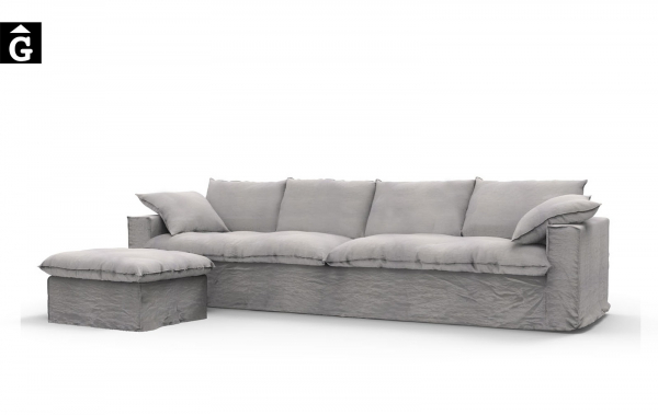 Sofà Adamas amb puff Atemporal | Ethical home interiors | Gifreu | sofas | Girona