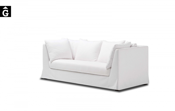 Sofà Alamo Blanc de Atemporal | Ethical home interiors | Gifreu | sofas | Girona
