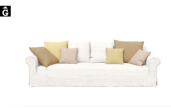 Sofà Aria Blanc Atemporal | Ethical home interiors | Gifreu | sofas | Girona