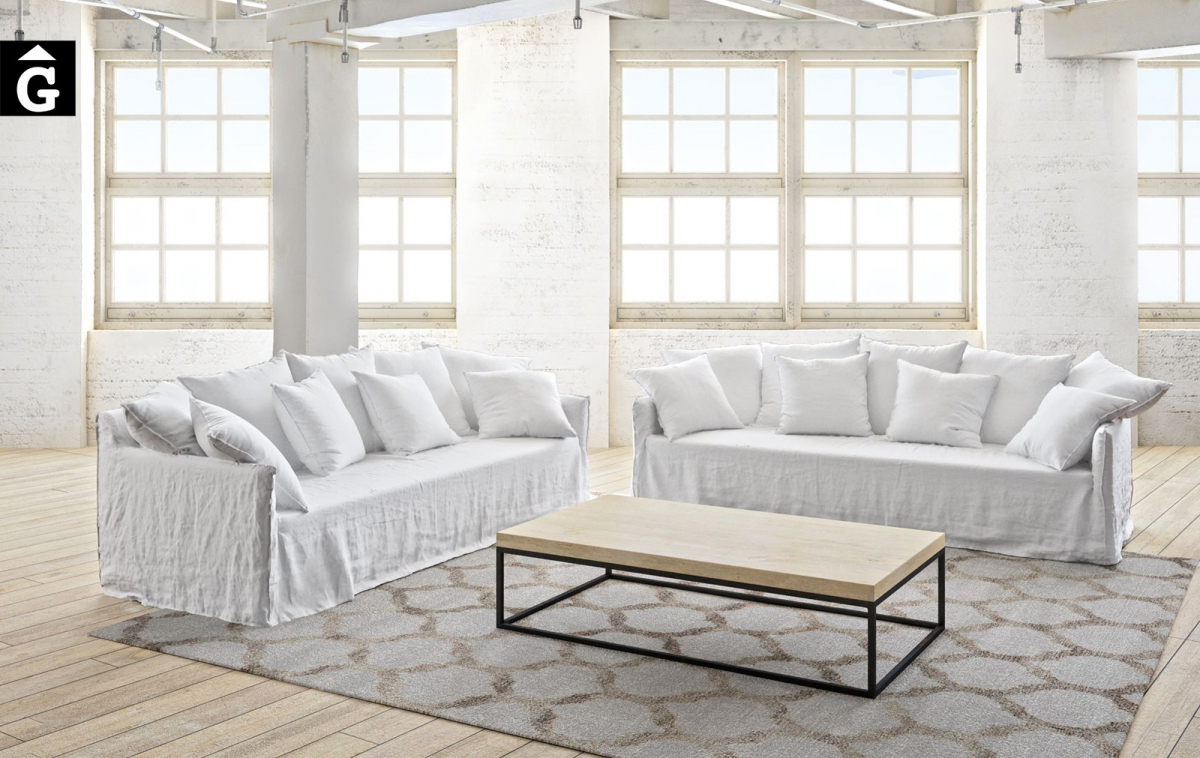 Sofà Linus | Atemporal | Ambient industrial | Ethical home interiors | Gifreu | sofas | Girona