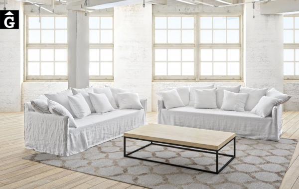 Sofà Linus | Atemporal | Ambient industrial | Ethical home interiors | Gifreu | sofas | Girona