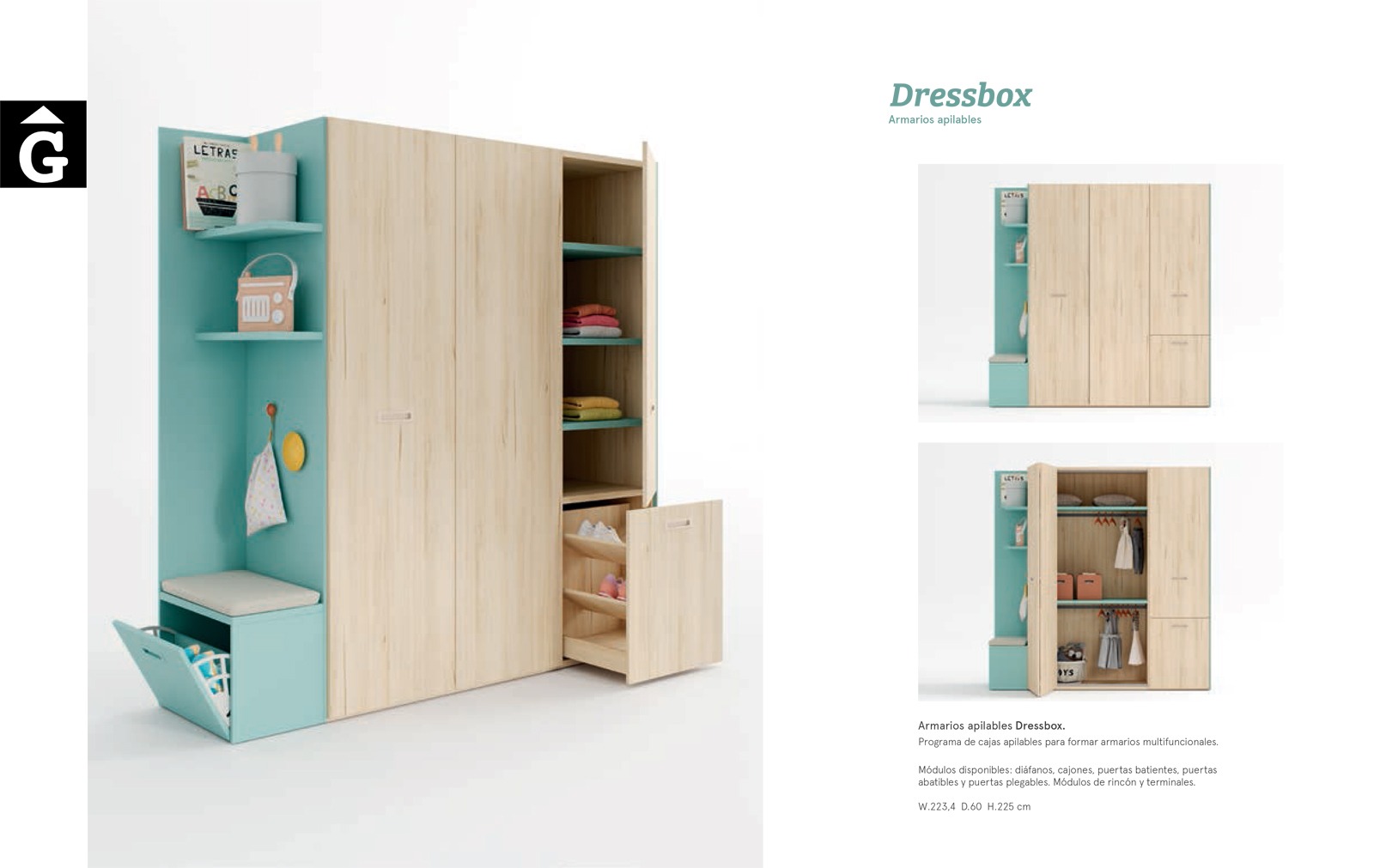 Armari Dressbox | Habitació Juvenil I lagrama | mobles Gifreu