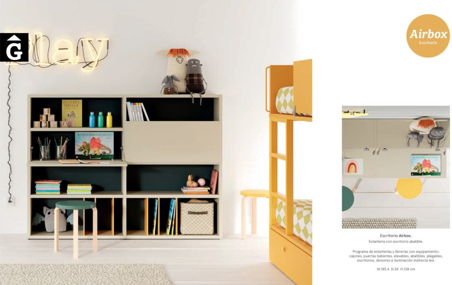 Habitació Juvenil | Detall estanteria | lagrama | mobles Gifreu