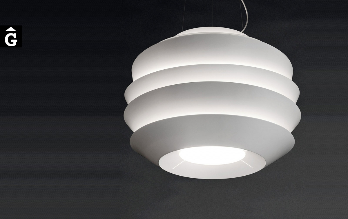 Làmpada de suspensió Le Soleil detall | Blanc | Foscarini | mobles Gifreu