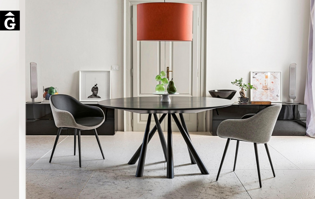 Taula Forest rodona Ø150 | MIDJ | mobles Gifreu | Productes de qualitat