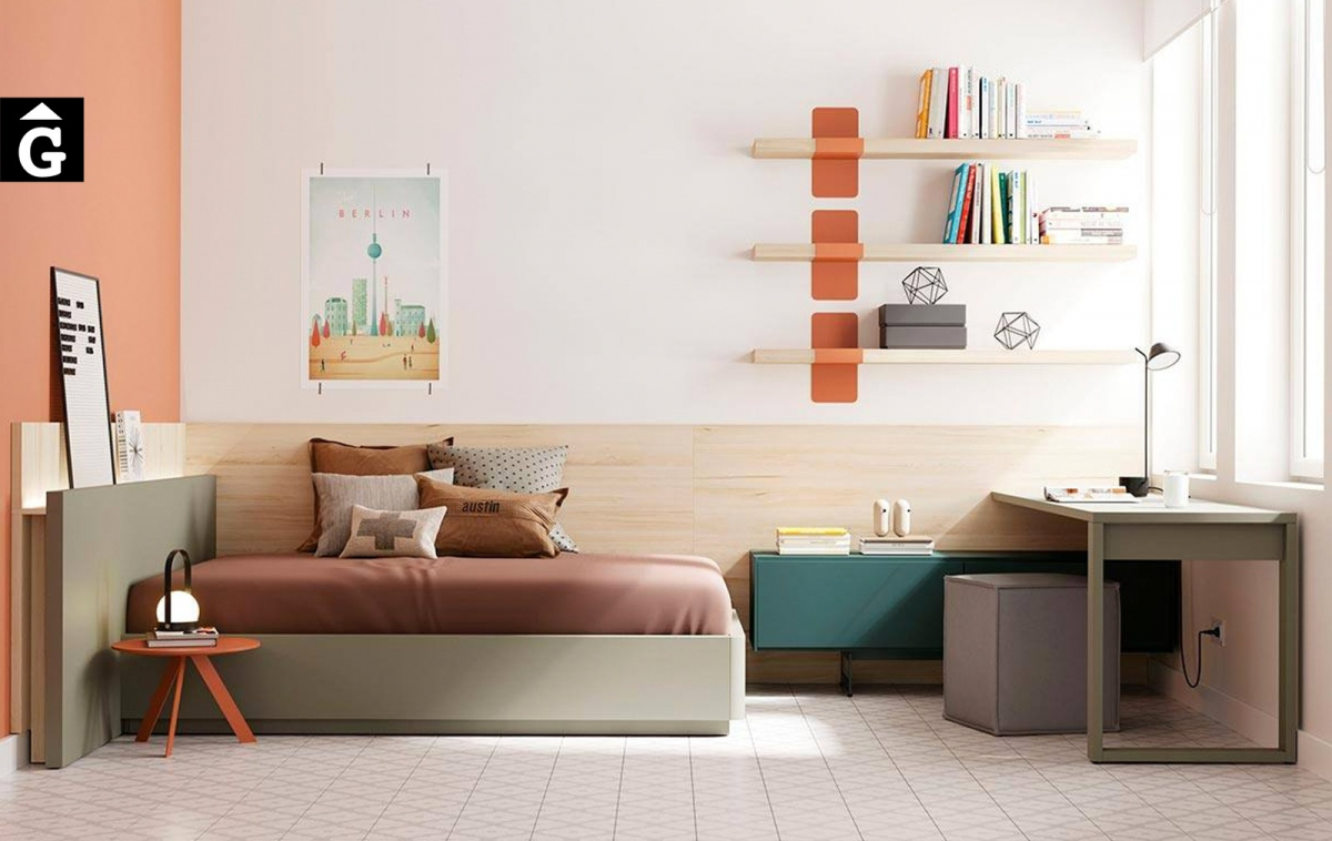 Habitació juvenil llit gran Tau | lagrama | mobles Gifreu