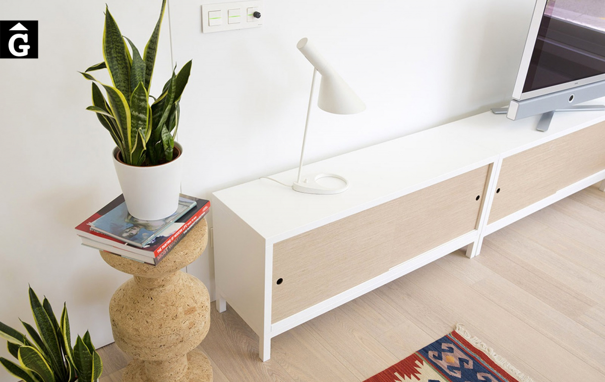 Moble Tv Sapporo Stua | detall | mobles de qualitat i disseny | mobles Gifreu