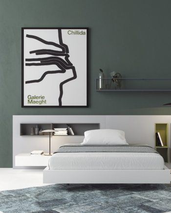 Habitació capçal Box laca blanca mate | Besform mobles Gifreu | Mobles de qualitat i a mida | Girona
