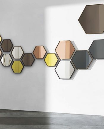 Miralls decoratius Visual hexagonal | Sovet | mobles Gifreu | Botiga | Distribuïdor Girona