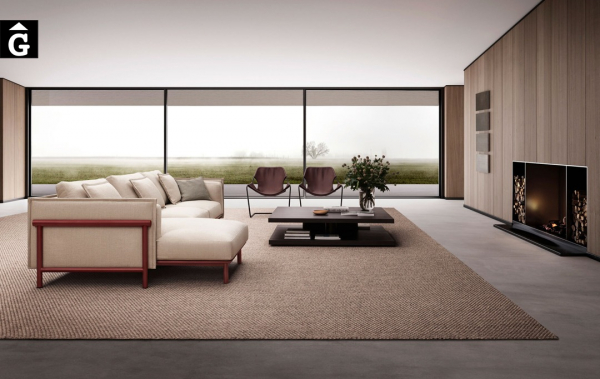Sofà chaise longue Joquer Silence | Joquer | Sofàs a mida | grans | llargs | Moderns | Modulars | per la teva llar | Comprar sofà | mobles Gifreu | Botiga | Distribuïdor Girona
