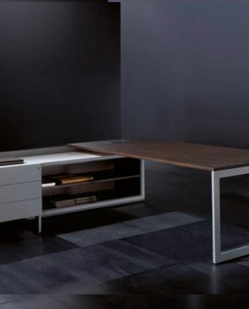 Taula despatx Vektor disseny Josep Lluscà | Forma 5 | mobiliari d'oficina molt interessant | mobles Gifreu | botiga | Contract | Mobles nous d'oficina