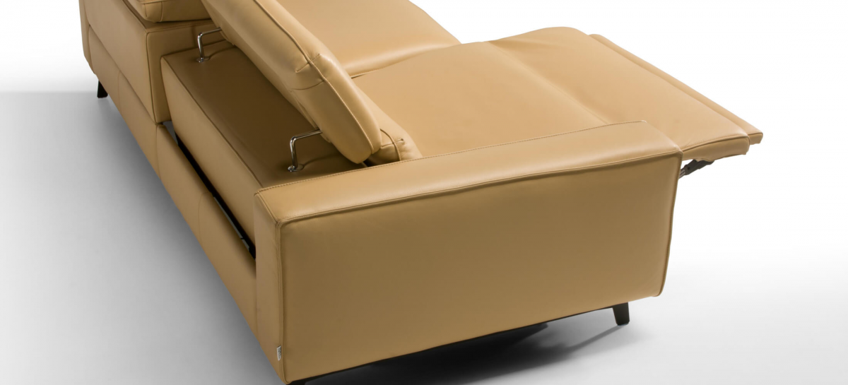 Sofa Shira relax detall darrera mecanisme accionat