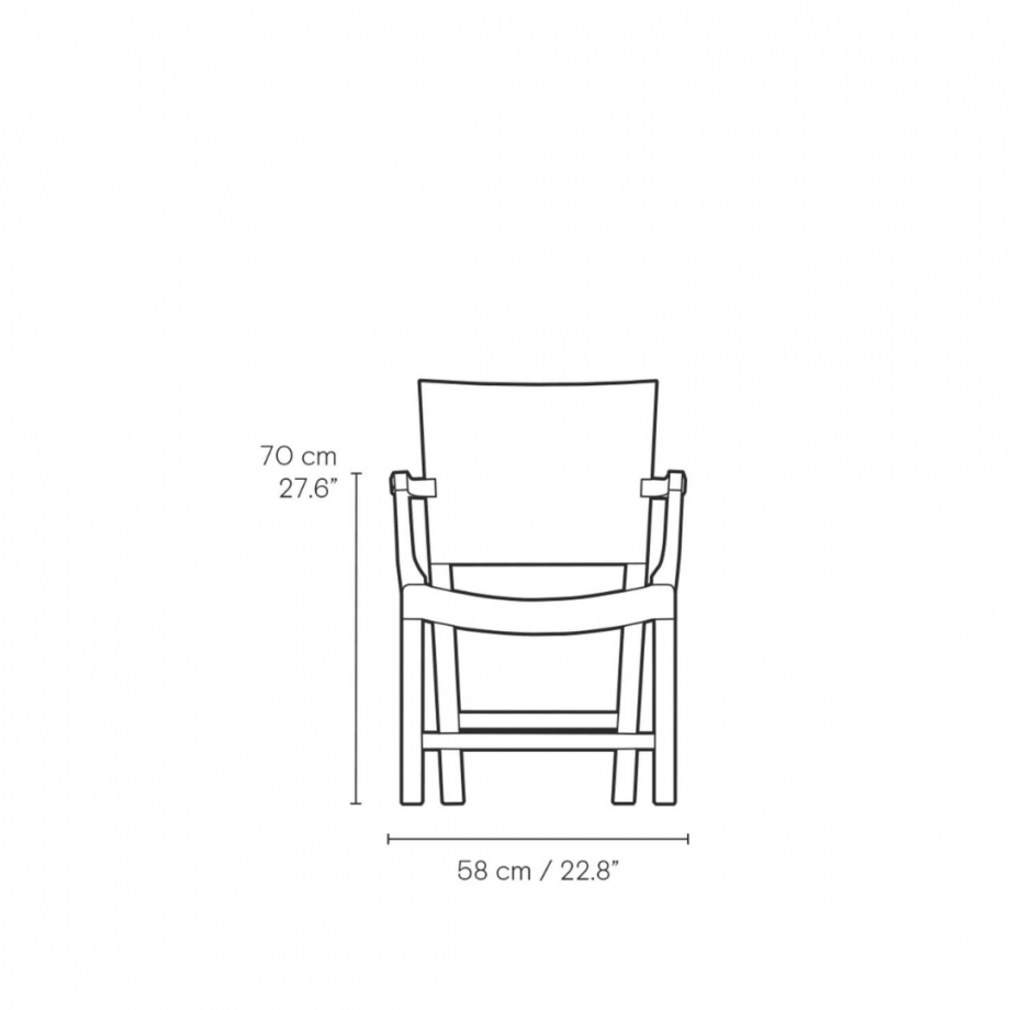 Cadira KK37581 - dimensions