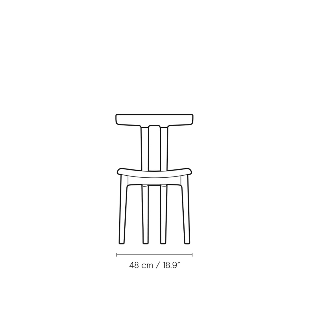 Cadira OW58 – mides
