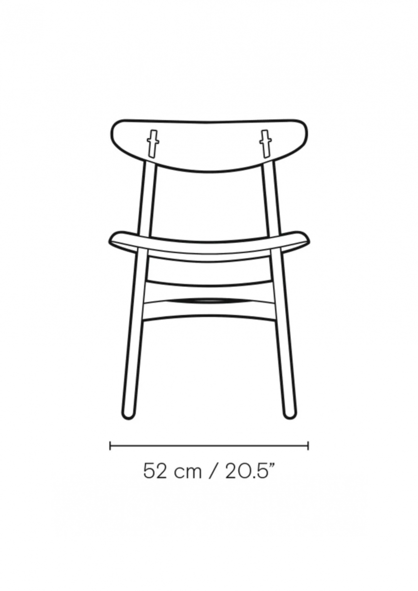 Cadira roure pintat|CH30P