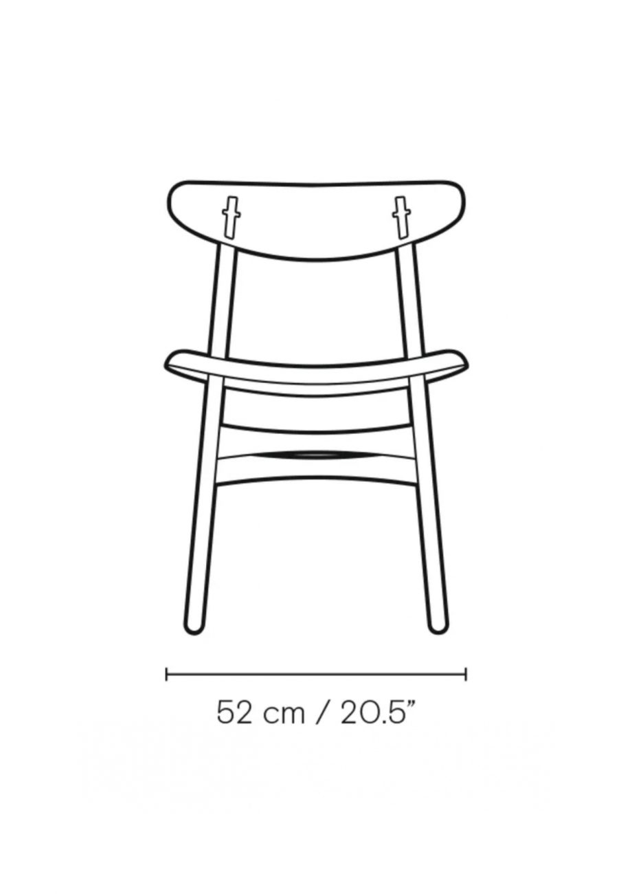 Cadira roure pintat|CH30P