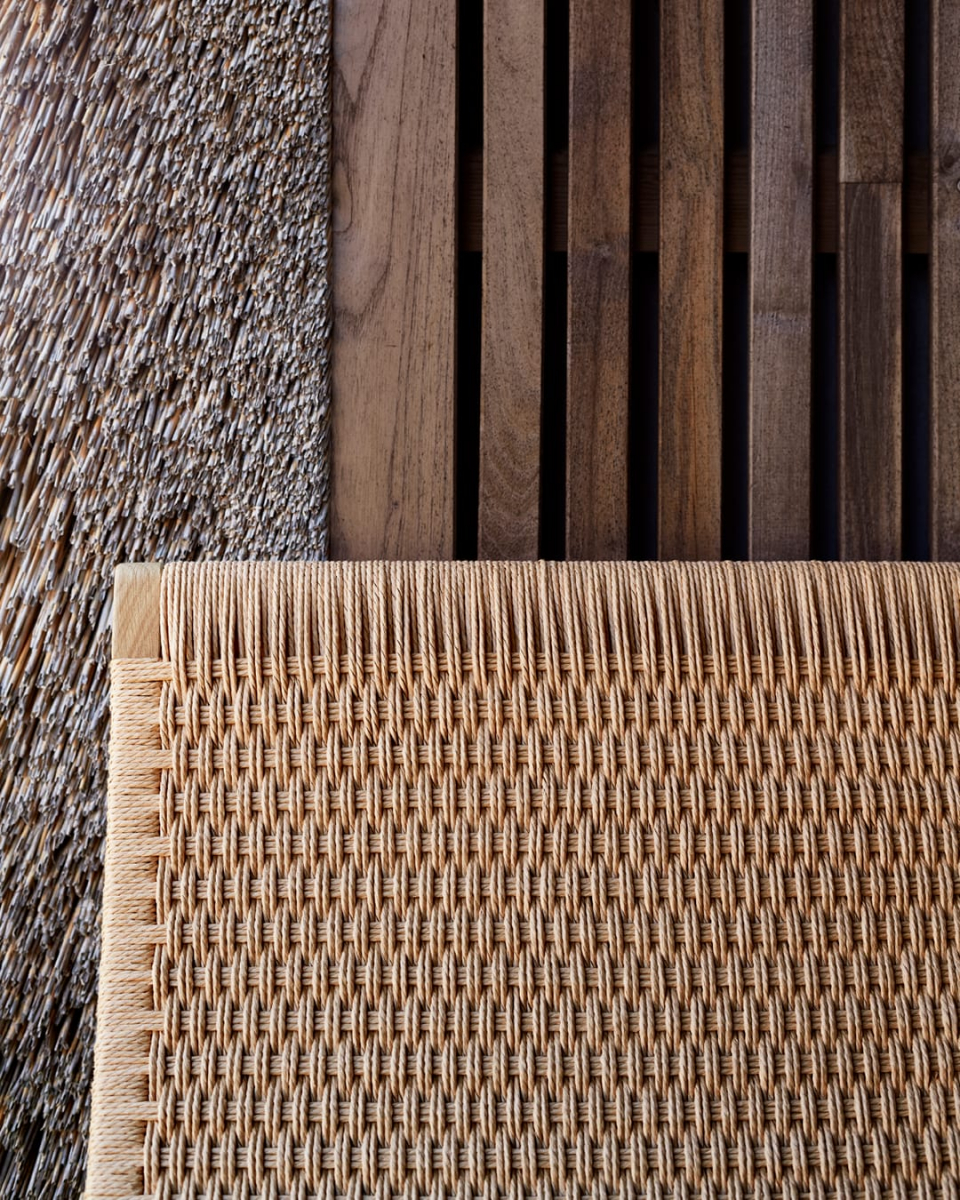 Butaca Cuba MG501 | Paper cord - detall del respatller