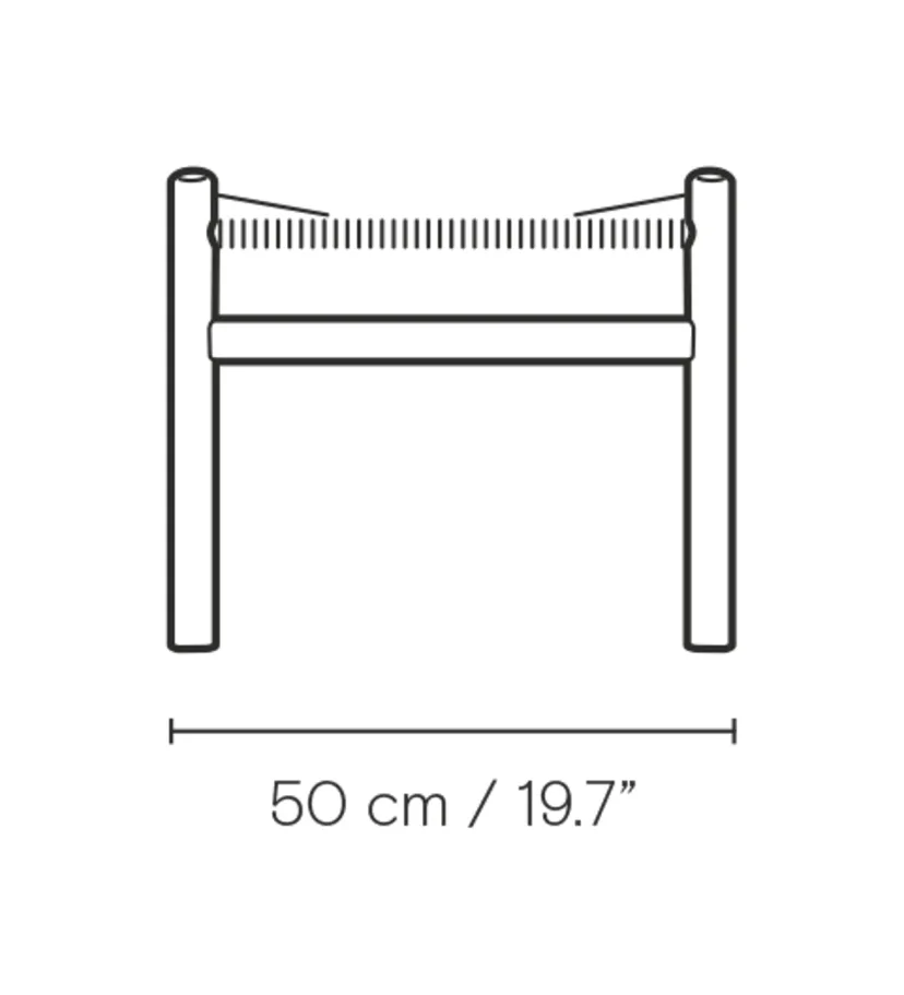 Puf CH53 | H43 cm- mides