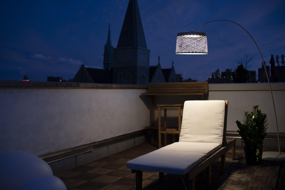 Làmpada exterior de peu Twiggy Grid XL-