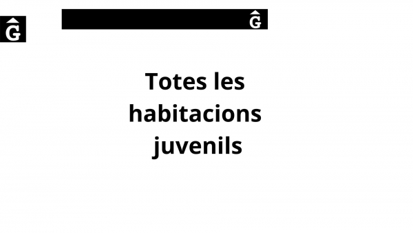 Totes les habitacions juvenils