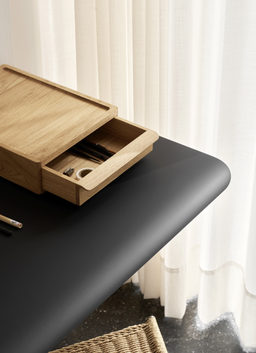 Wall Desk AB019 negre Carl Hansen