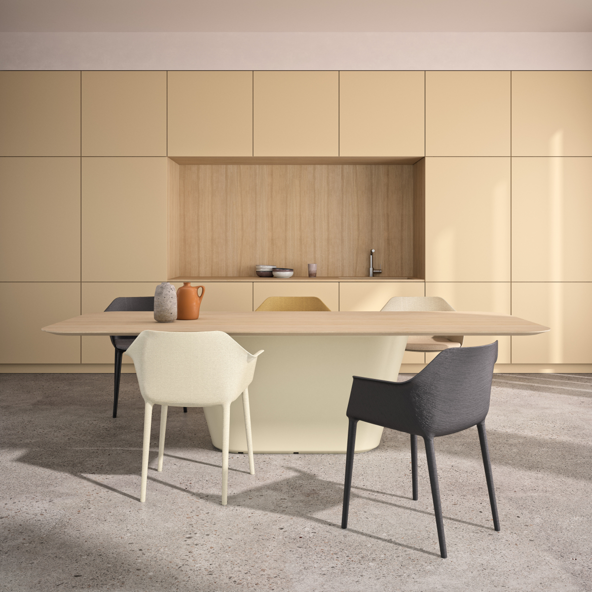 Taula gran de reunions moderna Proa Andreu World