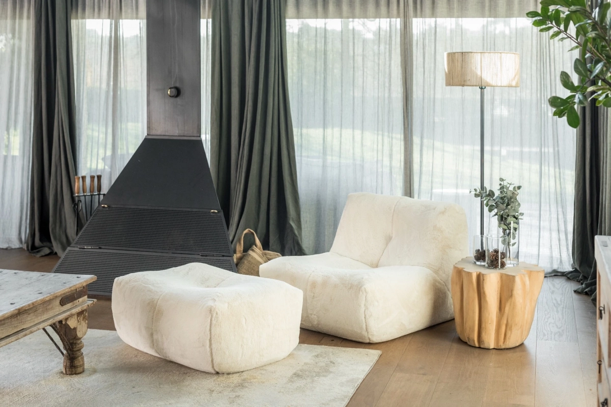 sofà Cozy modular sense braços fàcil de moure